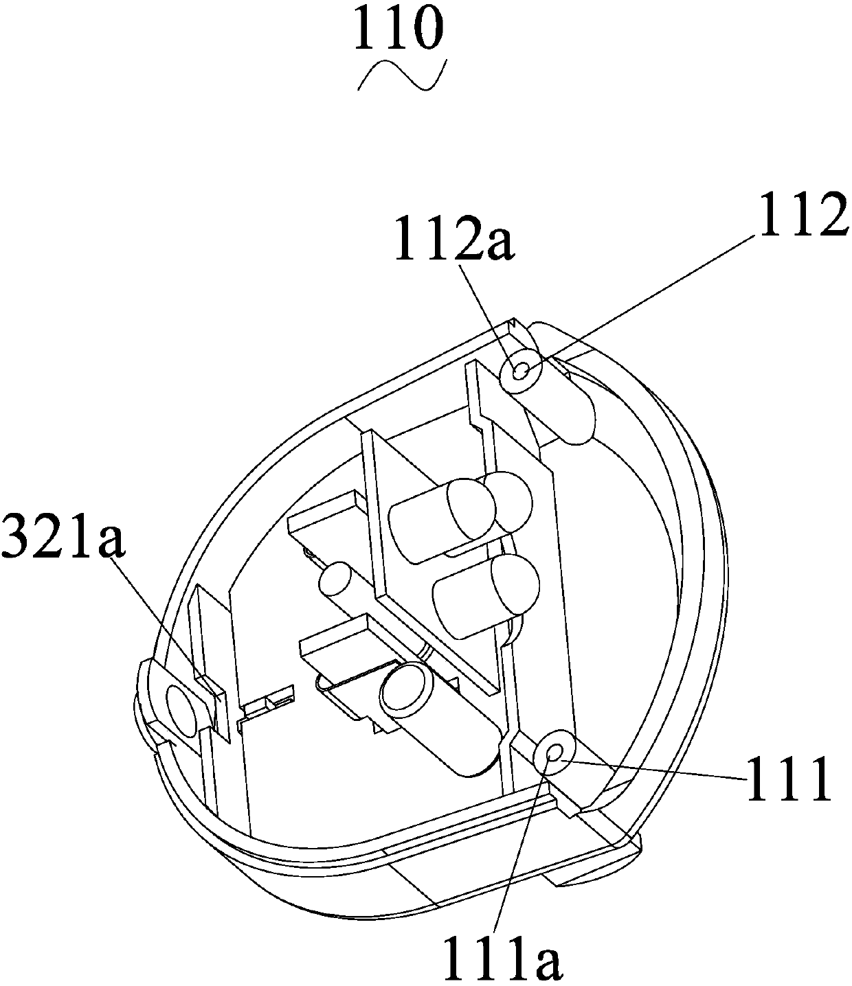 Wall-mounted LED lamp