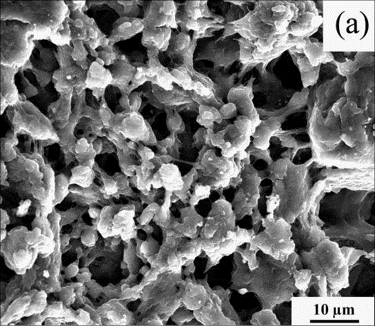 Metal oxide/polyaniline composite resistor-type gas-sensitive element and preparation method thereof