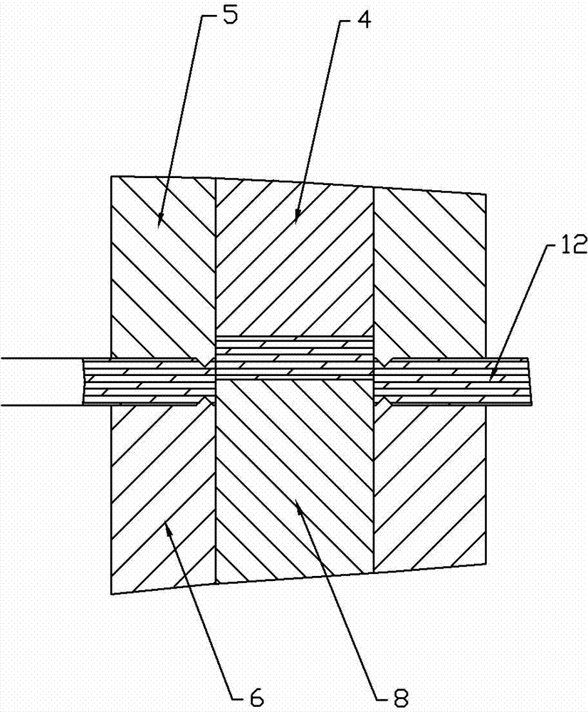 Two-way fine stamping die and two-way fine stamping part processing method