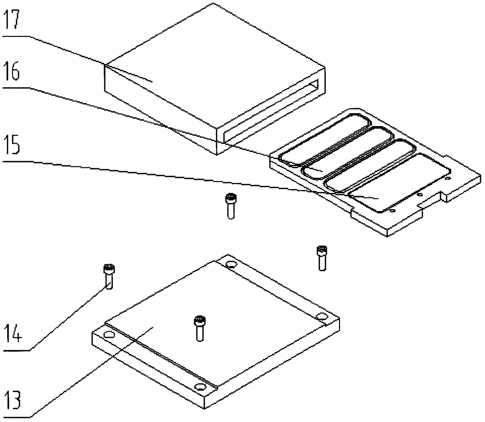 XY precision motion platform capable of suppressing vibration by utilizing piezoelectric ceramic