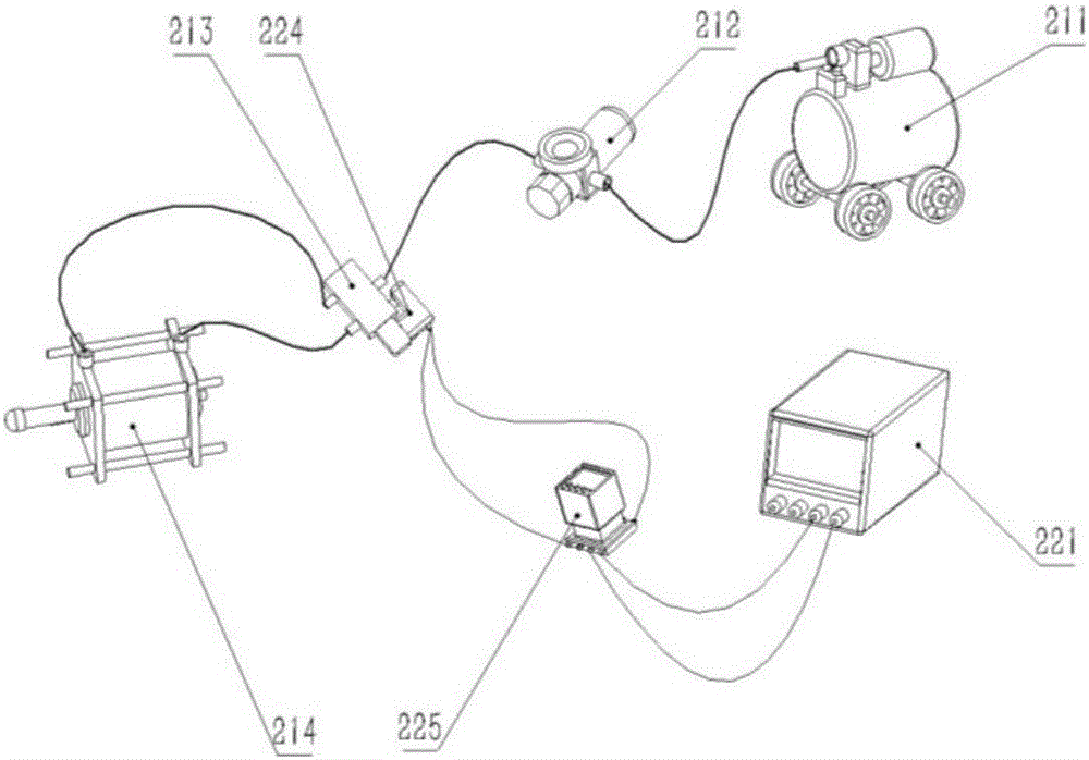 Loadable permeability test device