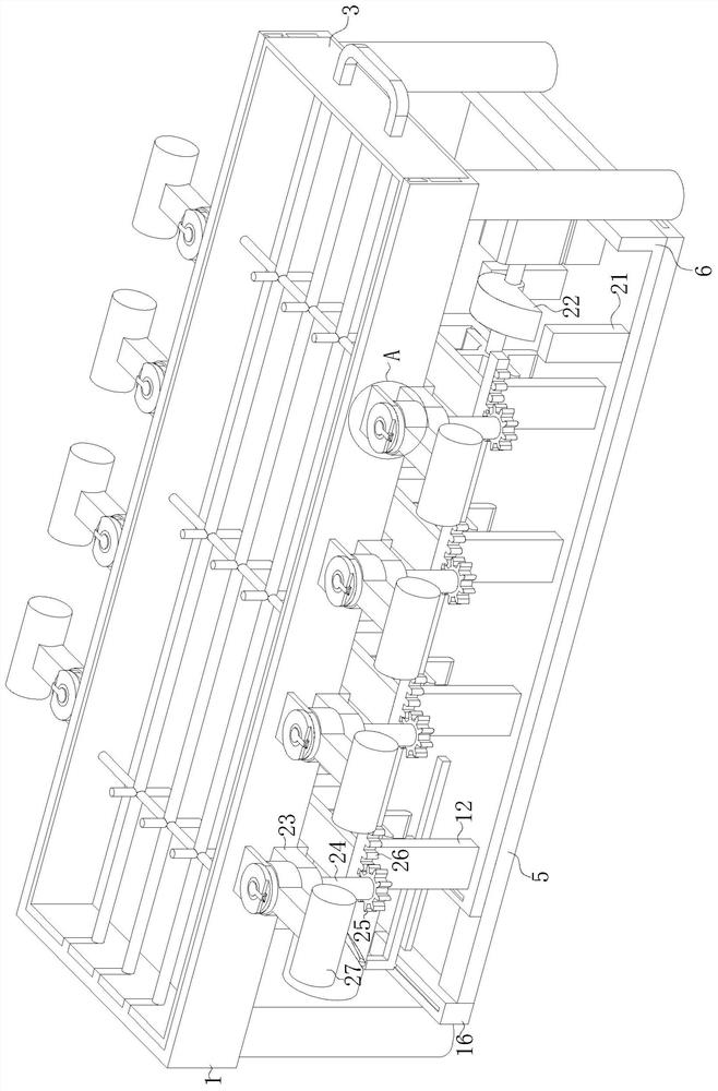 Concrete pouring method based on BIM