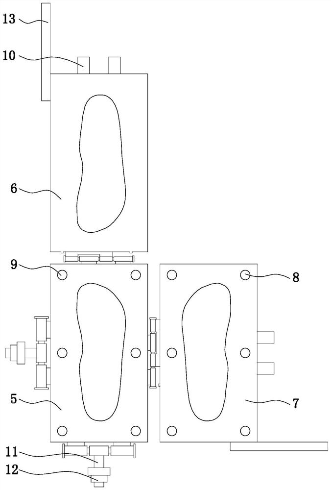 Shoe pad and shoe pad integrated forming machine and method for manufacturing shoe pad