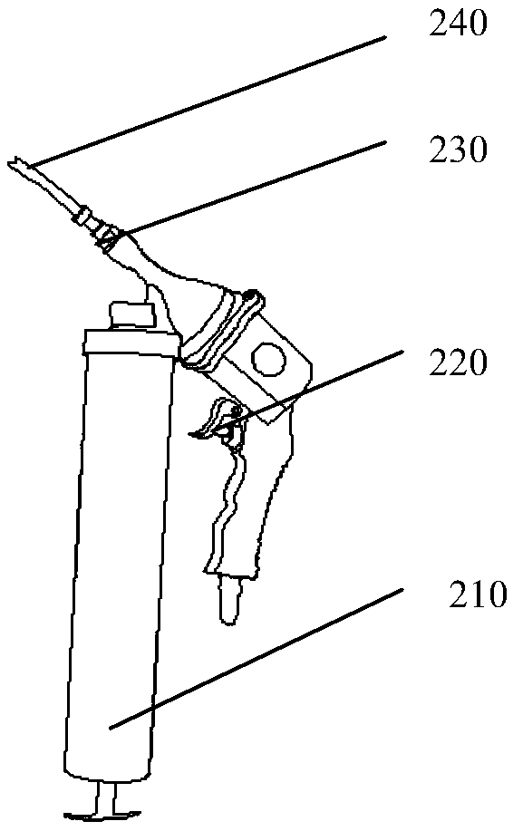 Illuminatable hand-held steel anchor pipe inner wall cleaning device