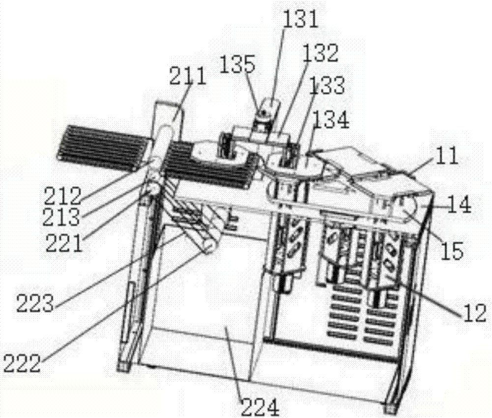 Film tearing equipment for sequentially tearing bottom films and top films of OLED materials