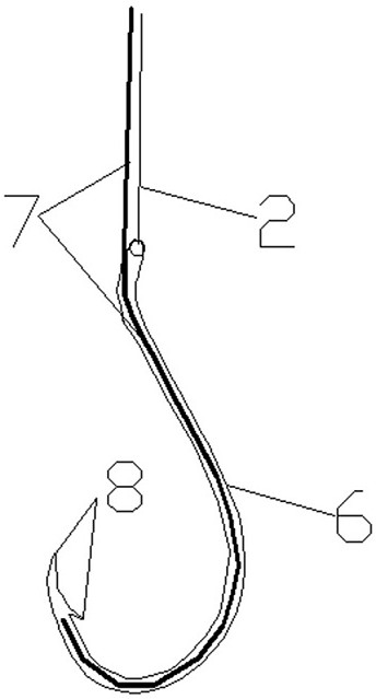 Fishing rod for night fishing and manufacturing method thereof