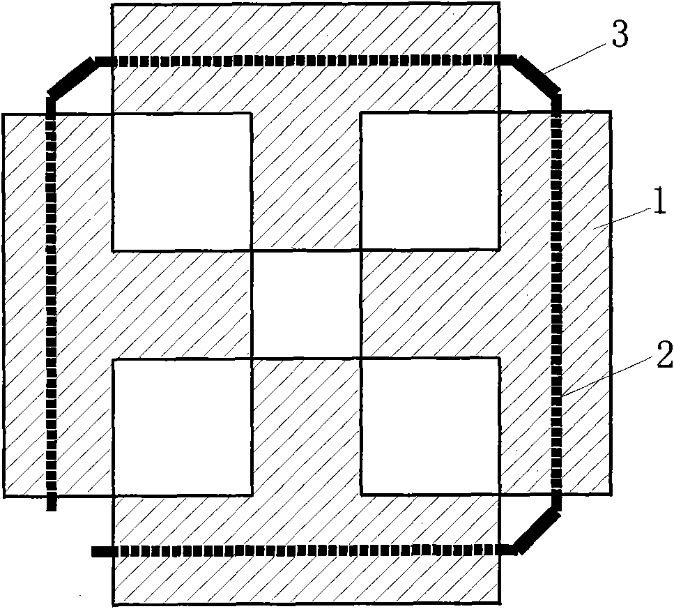 Spiral compound post