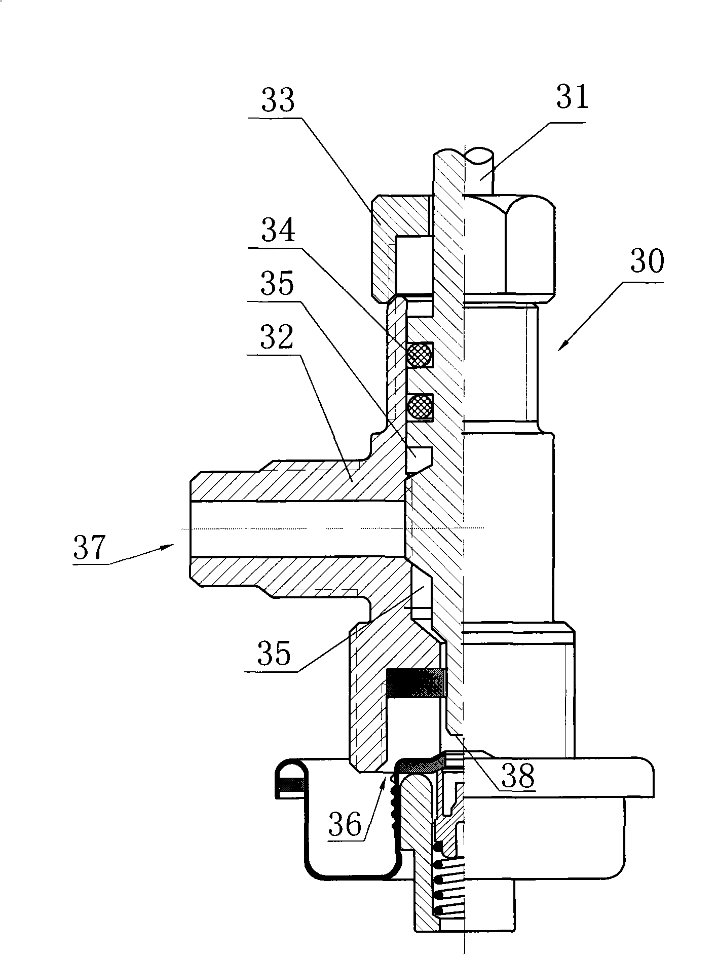 Carbon-hydrogen refrigerant for substituting R22