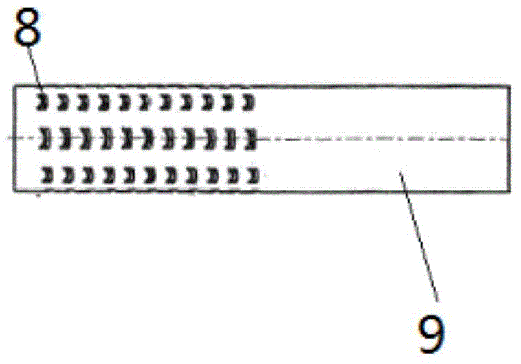 Automatic drilling equipment for oblique noise-reducing hole assembly for tubular silencer assembly