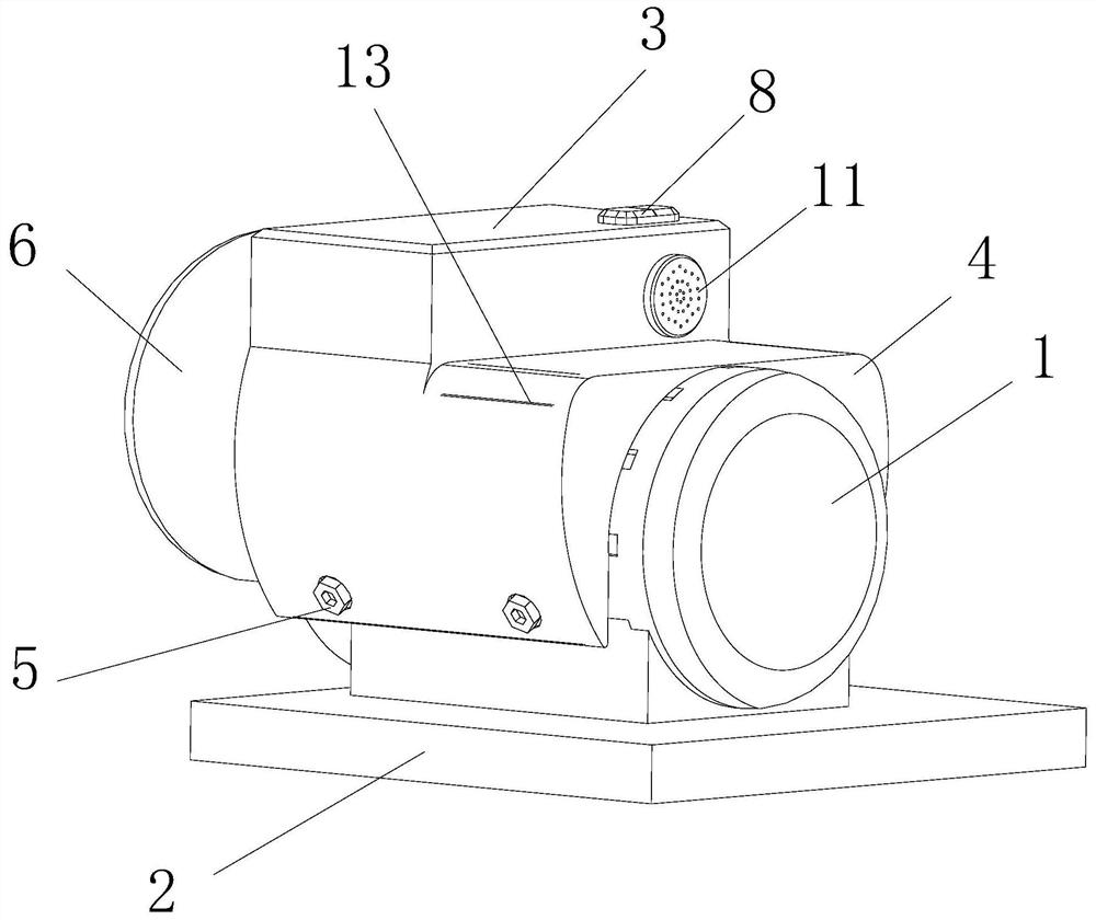 Alarm device for monitoring poor contact of line grounding knife switch