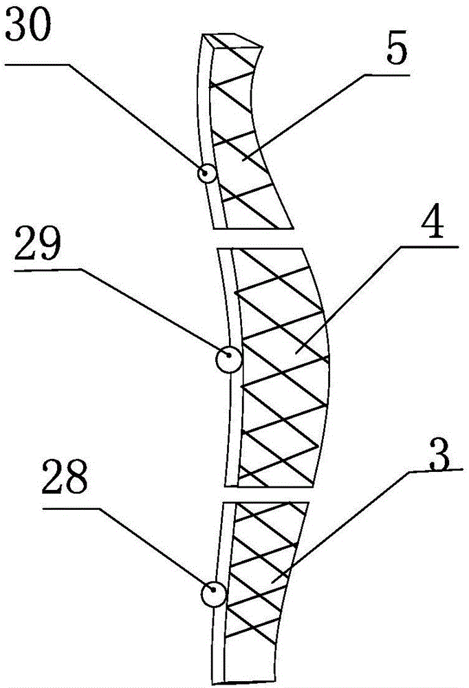 Detachable plant landscape shaping mold for building ecological plant and shaping method