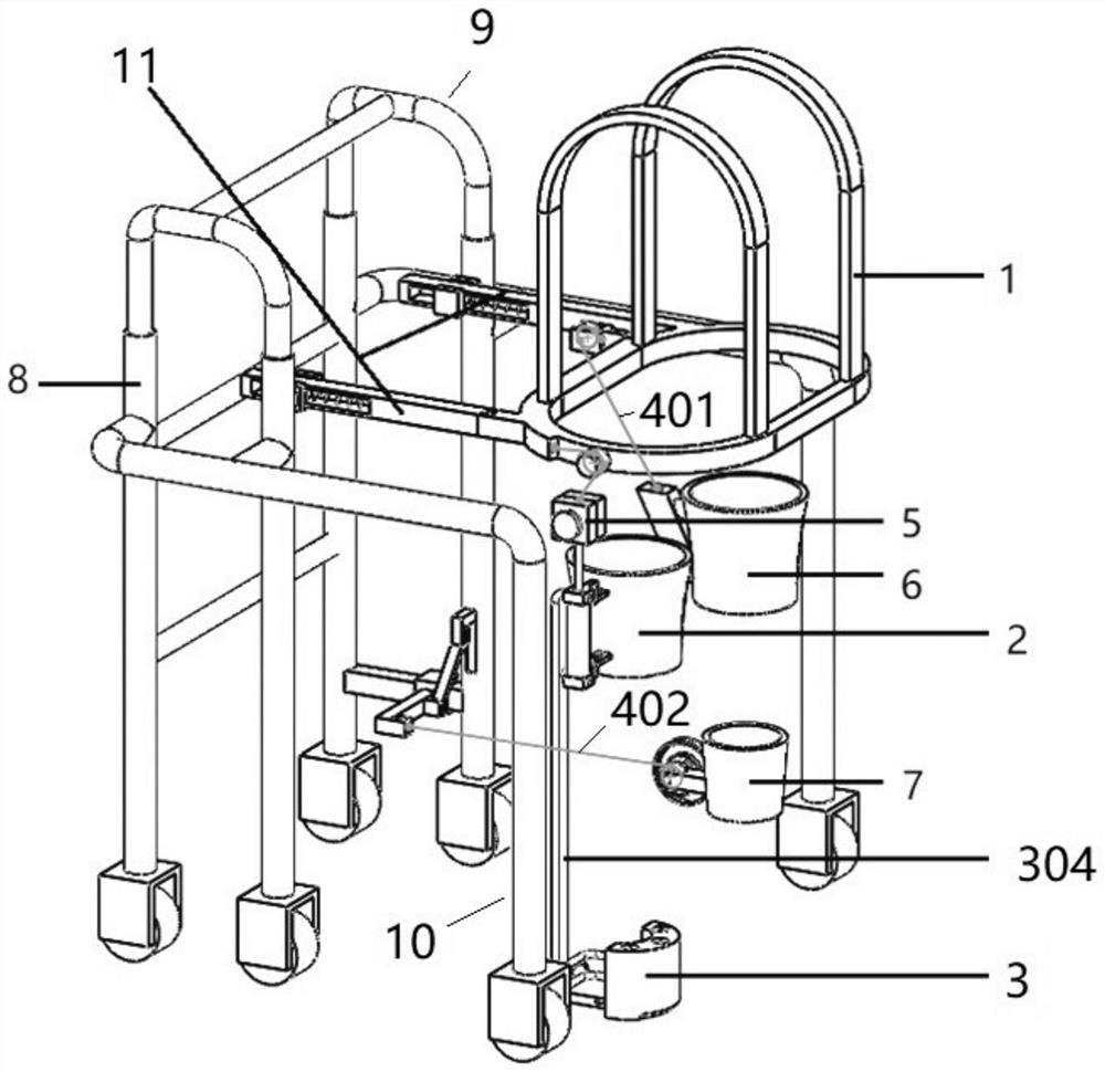 An asymmetric lower limb autonomous rehabilitation device for hemiplegic patients