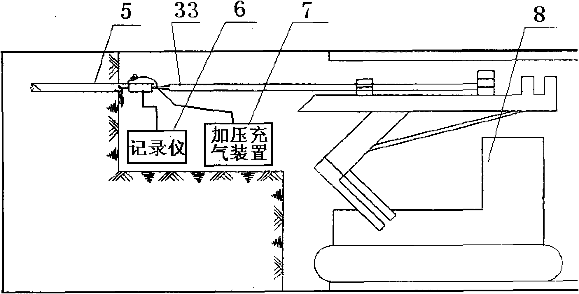 Detection method of grouting reinforcement effect in tunnel