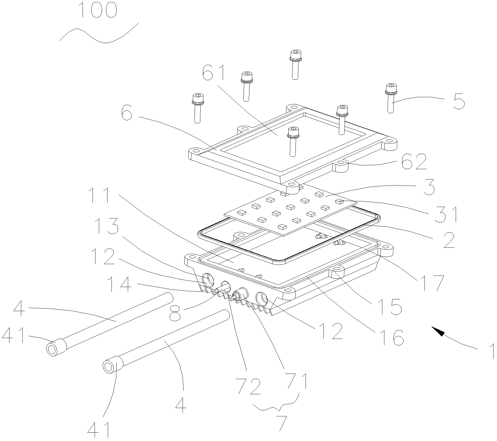 Explosion-proof LED (light emitting diode) lighting module and combination thereof