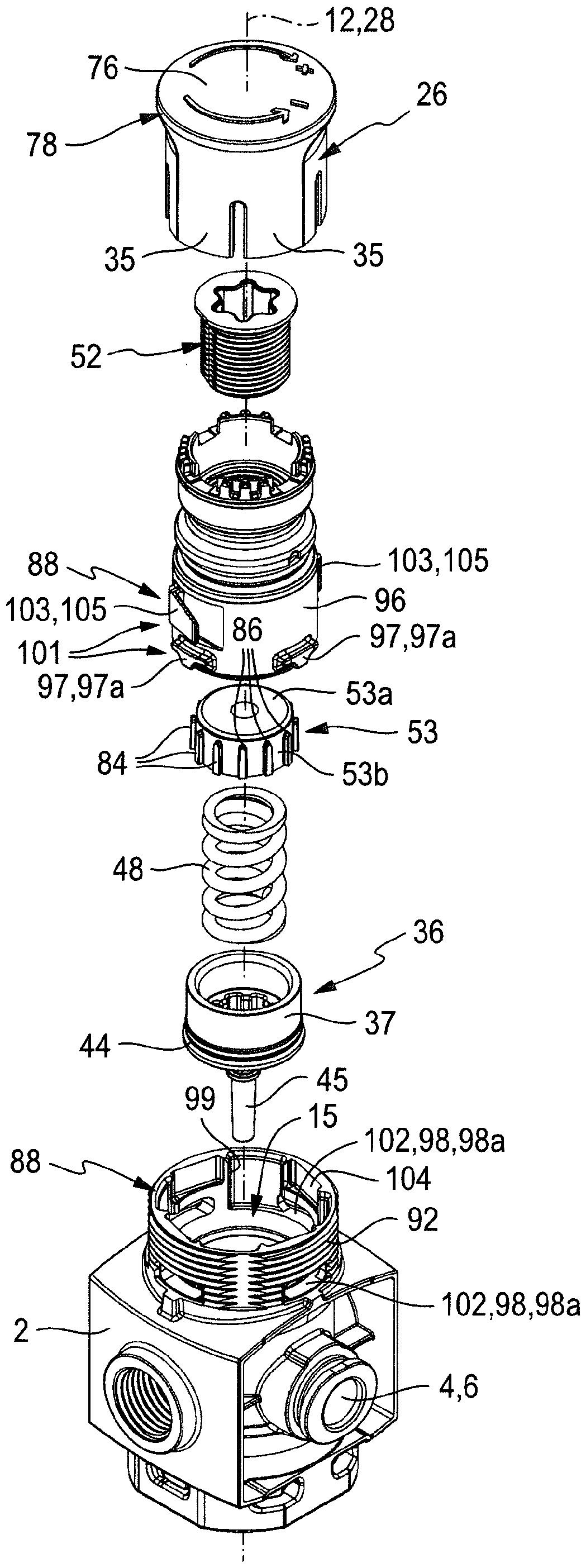 Pressure regulating valve