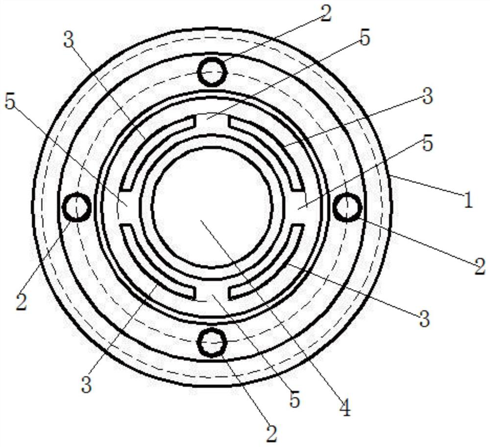 Wharve of glass twisting machine