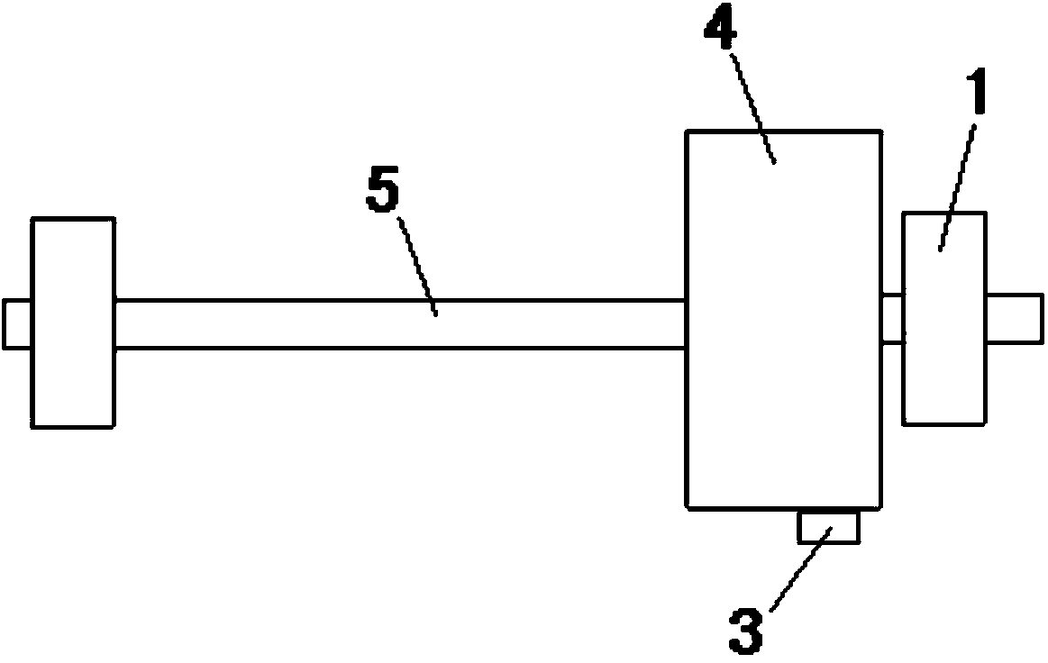 Axle counter installation test detector