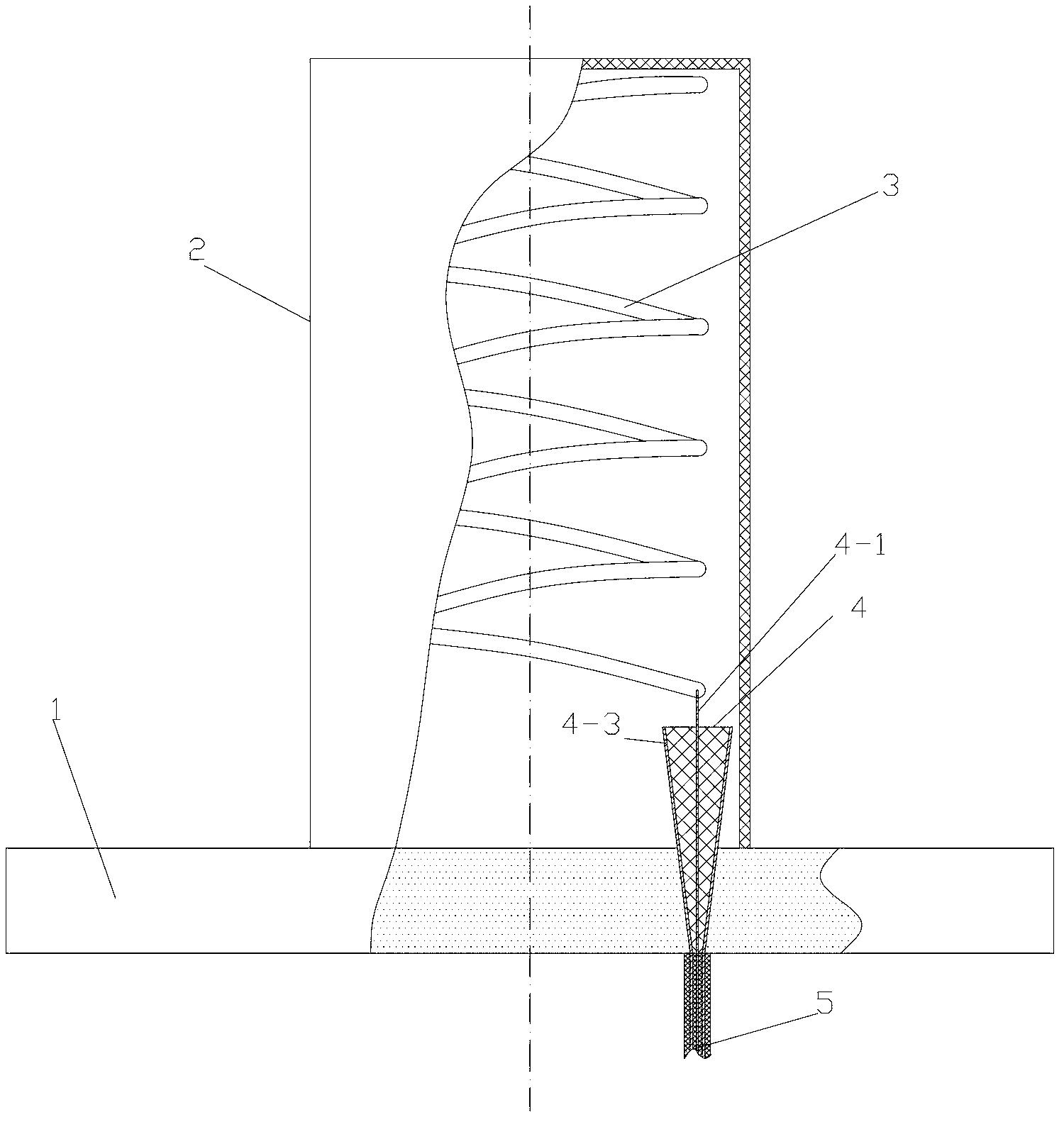 Magnetic antenna for improving penetrability of electromagnetic wave in plasma