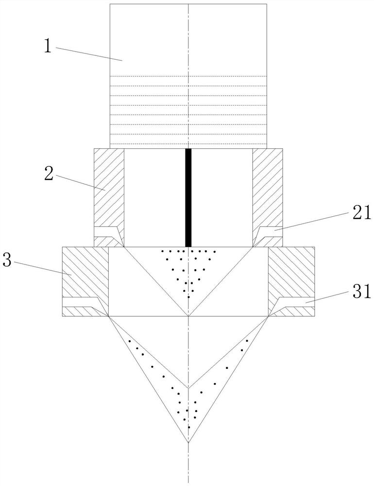 Heat-resistant alloy steel powder for MIM, preparation method and equipment thereof