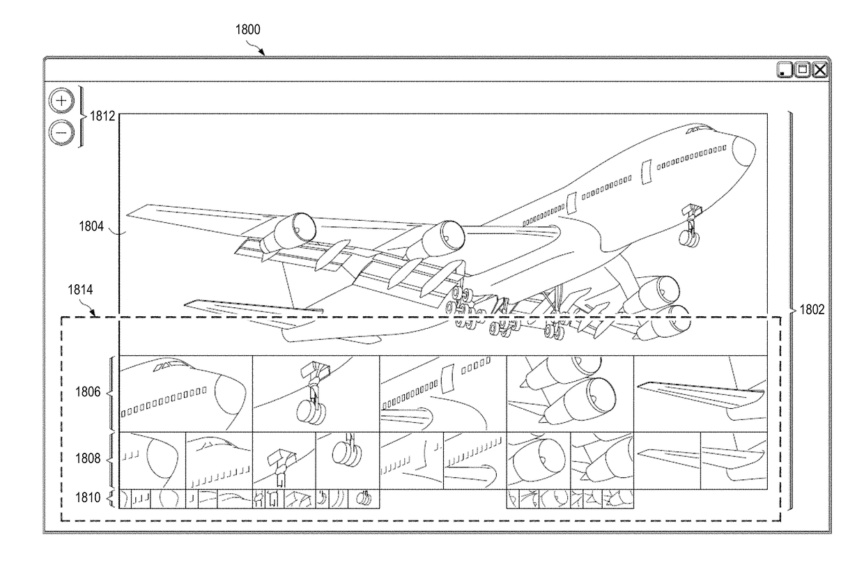 Panoptic visualization document printing