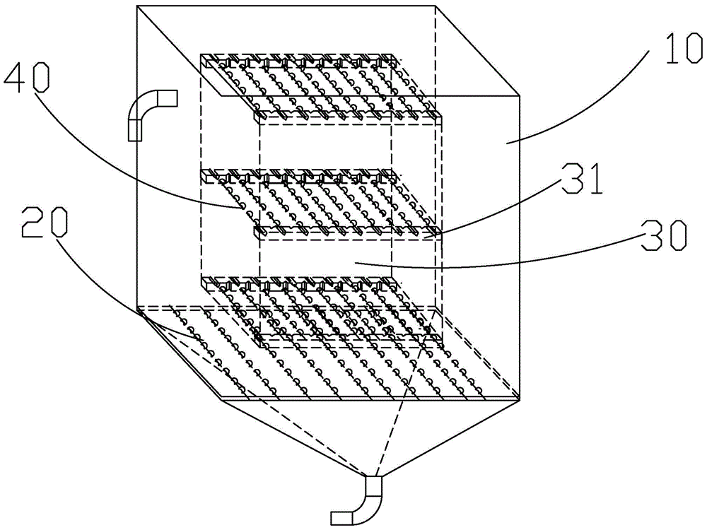 Soaking type etching machine for glass substrate