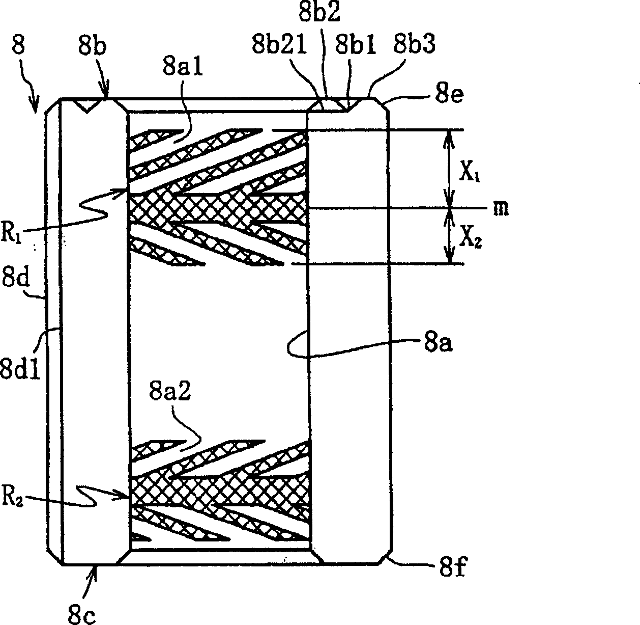 Dynamic pressure bearing, mfg method and motor using same