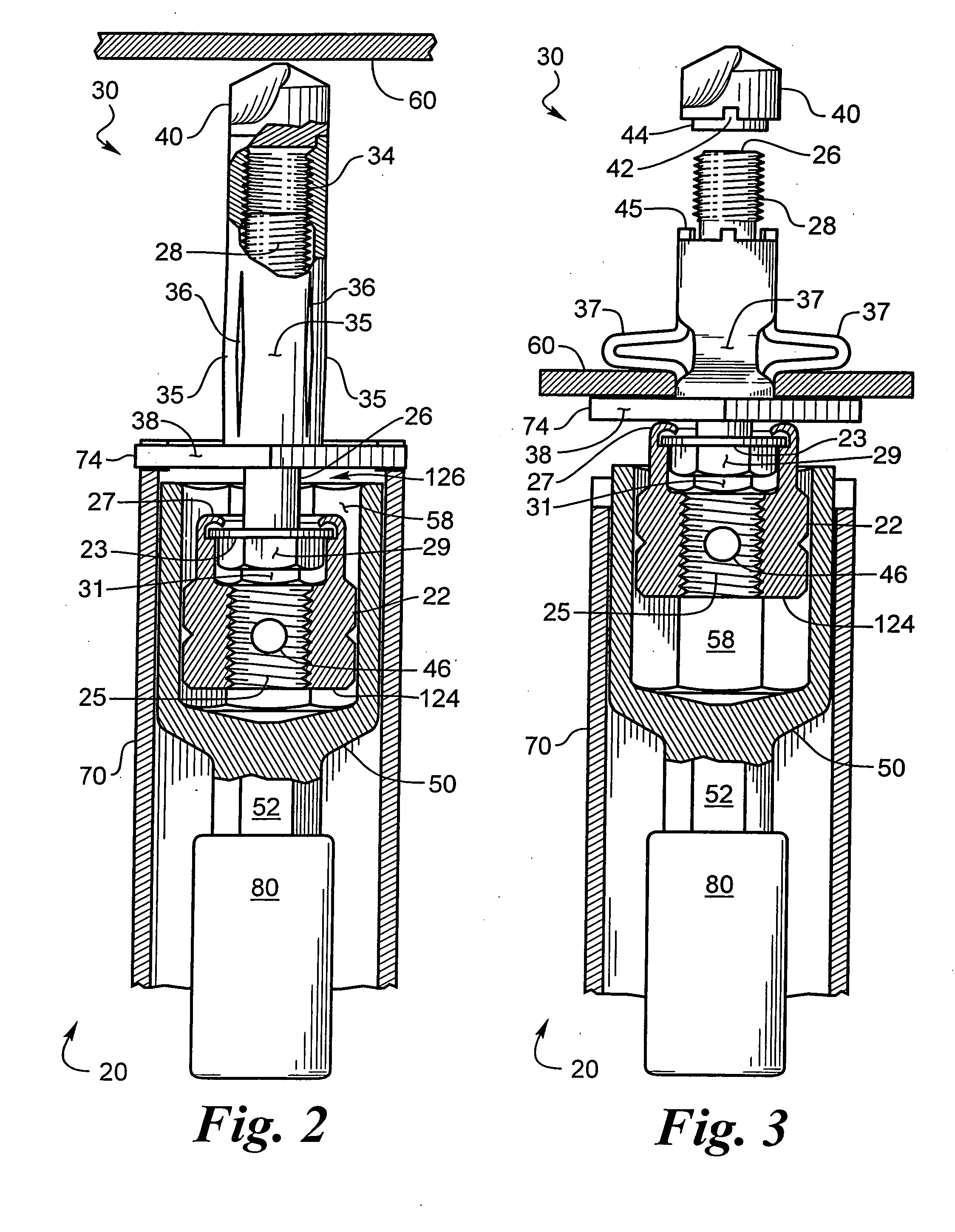 Mushrooming expandable anchor installation tool