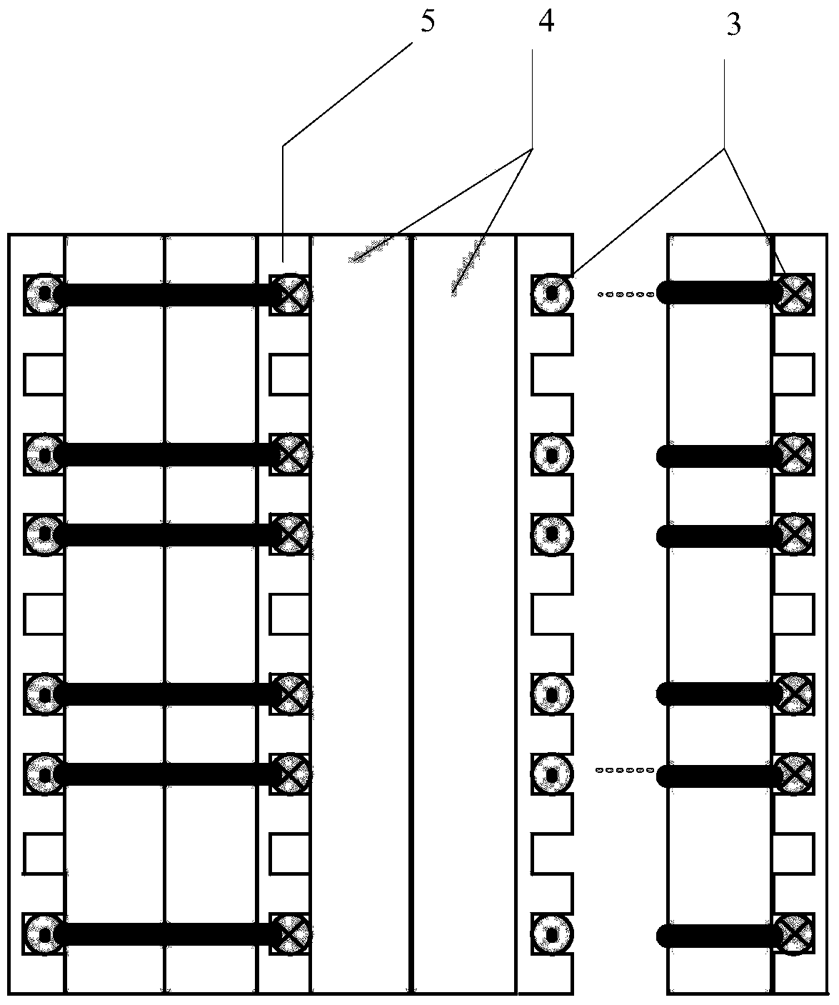 Lithium ion battery pack heat management device based on PTC resistance tape heating