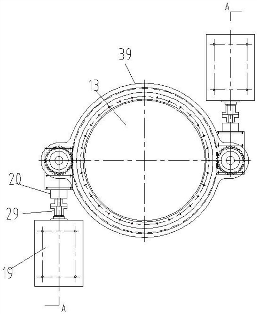 Double-driving roller type vertical mill