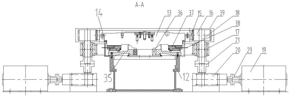 Double-driving roller type vertical mill