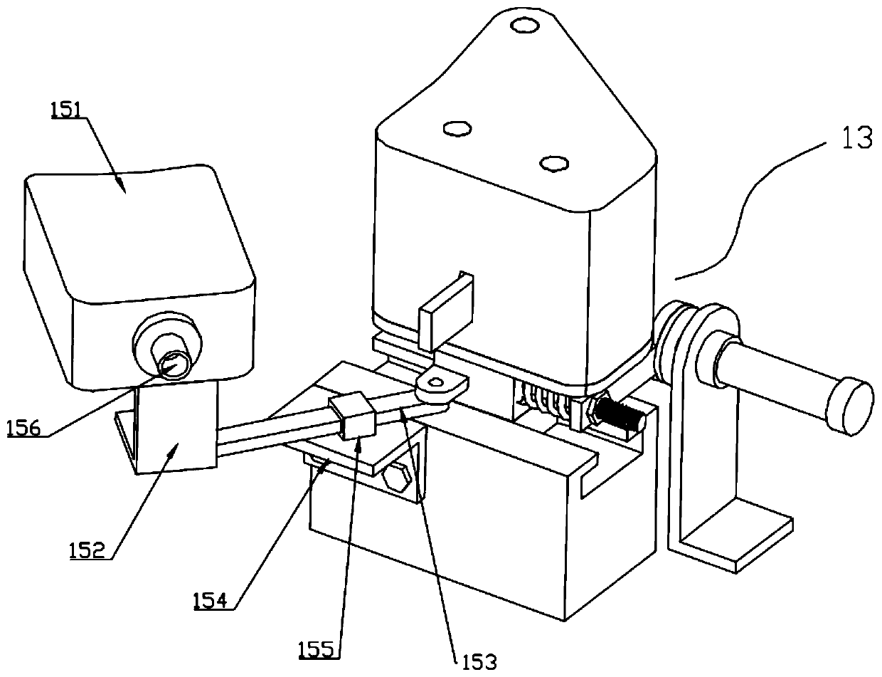 Gluing device used for plate edge sealing