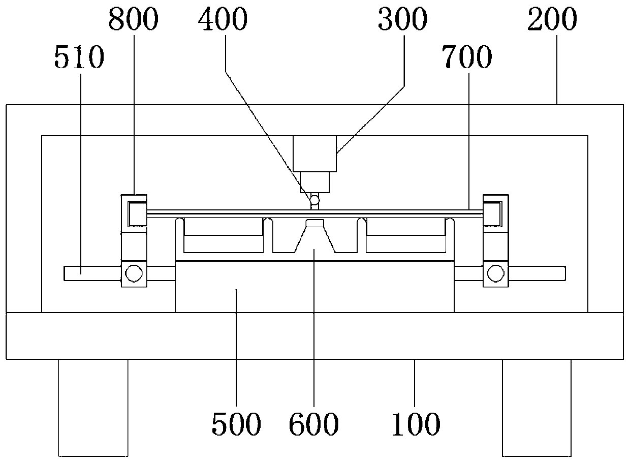 Nailing device for paperboard production