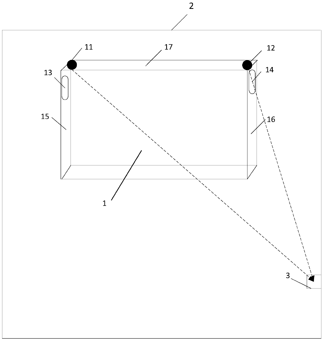 Blackboard-based recording and playing system, shooting method, storage medium and recording and playing blackboard