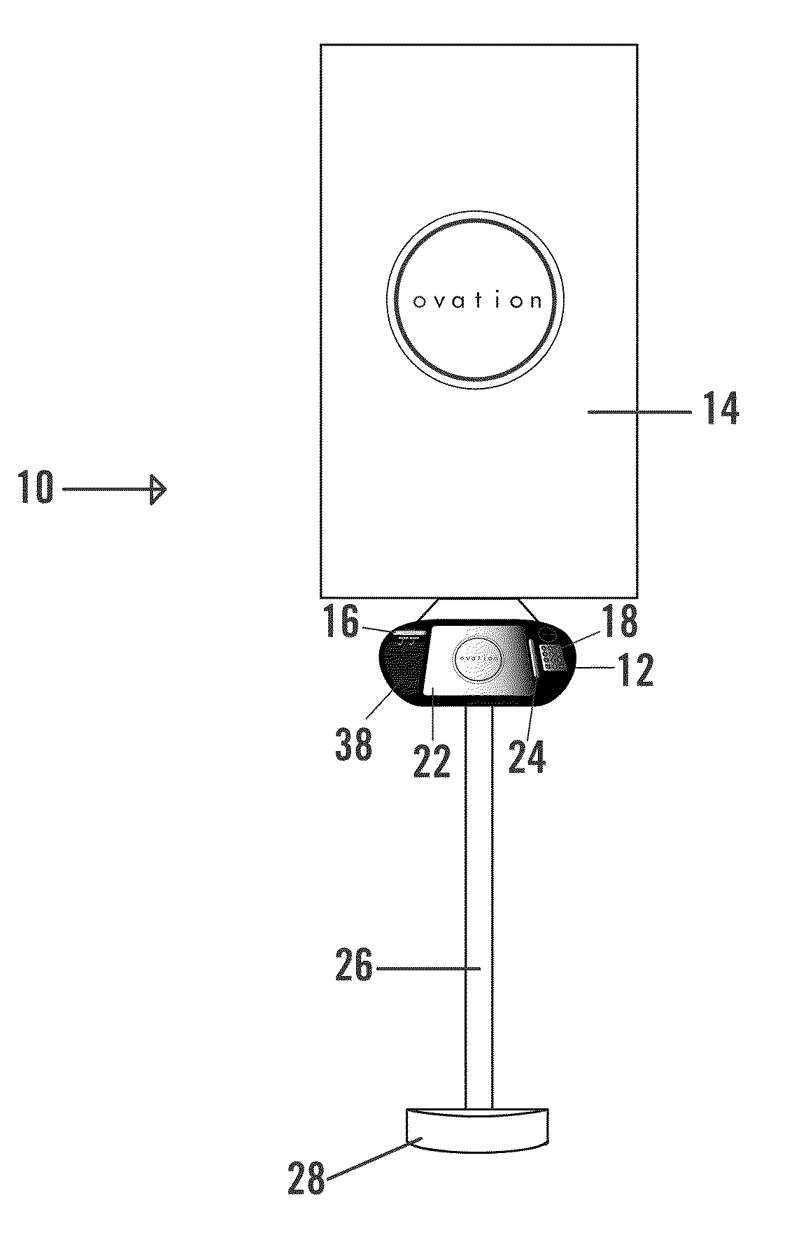 System and method for live music performance digital recording, distribution, and digital advertising