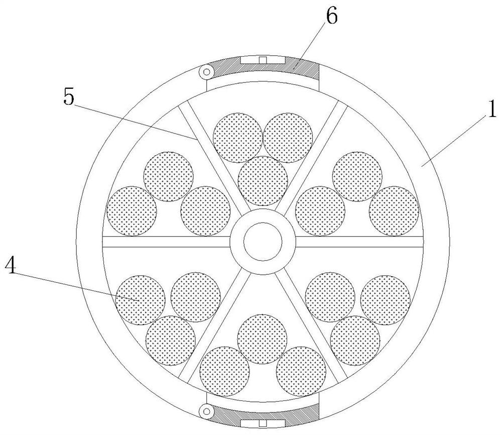 Chitin particle transportation device