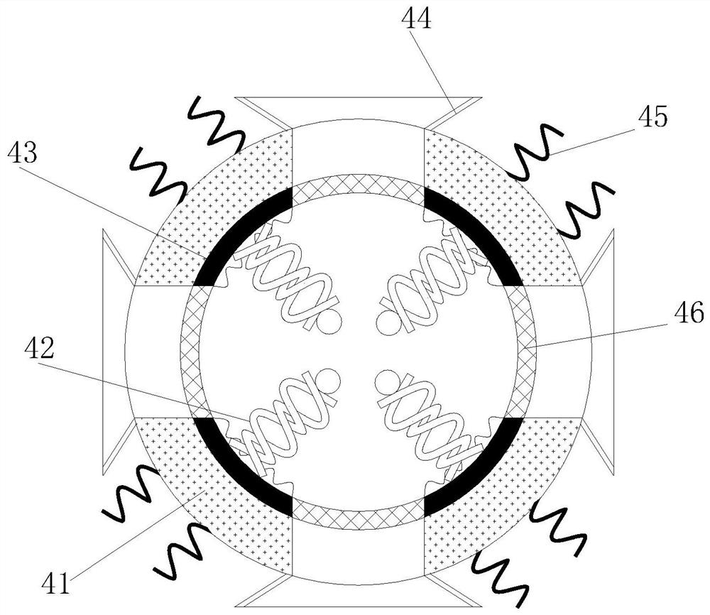 Chitin particle transportation device