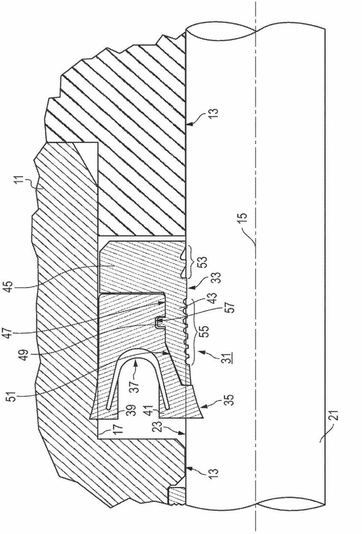 System, method and apparatus for spring-energized dynamic sealing assembly