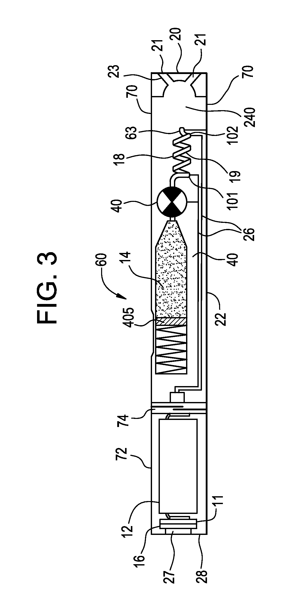 Pre-vaporization formulation for controlling acidity in an e-vaping device