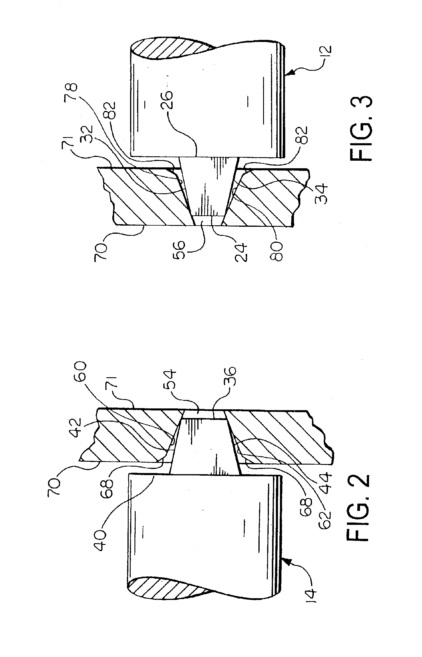 Tapered coupling