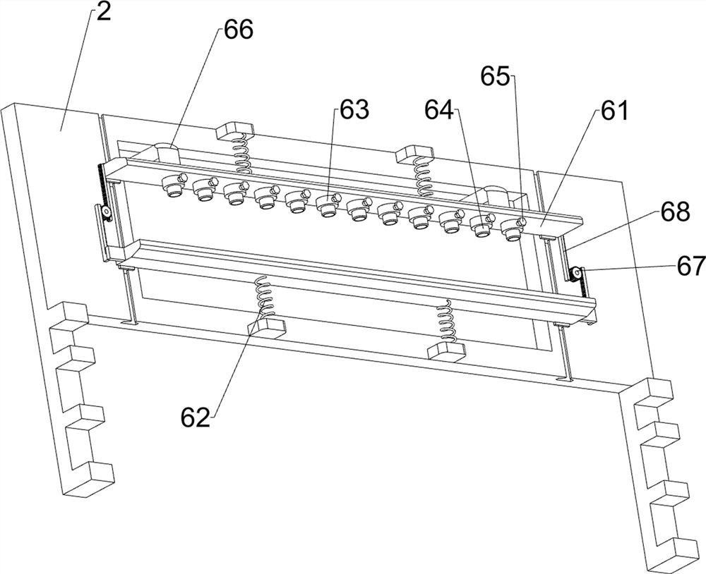 A device for punching holes in fixed-cut fabrics in a garment factory