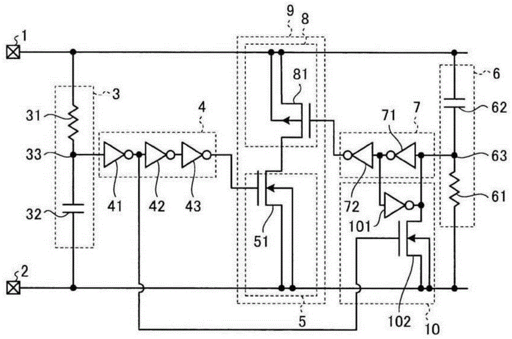 Electrostatic protection circuit