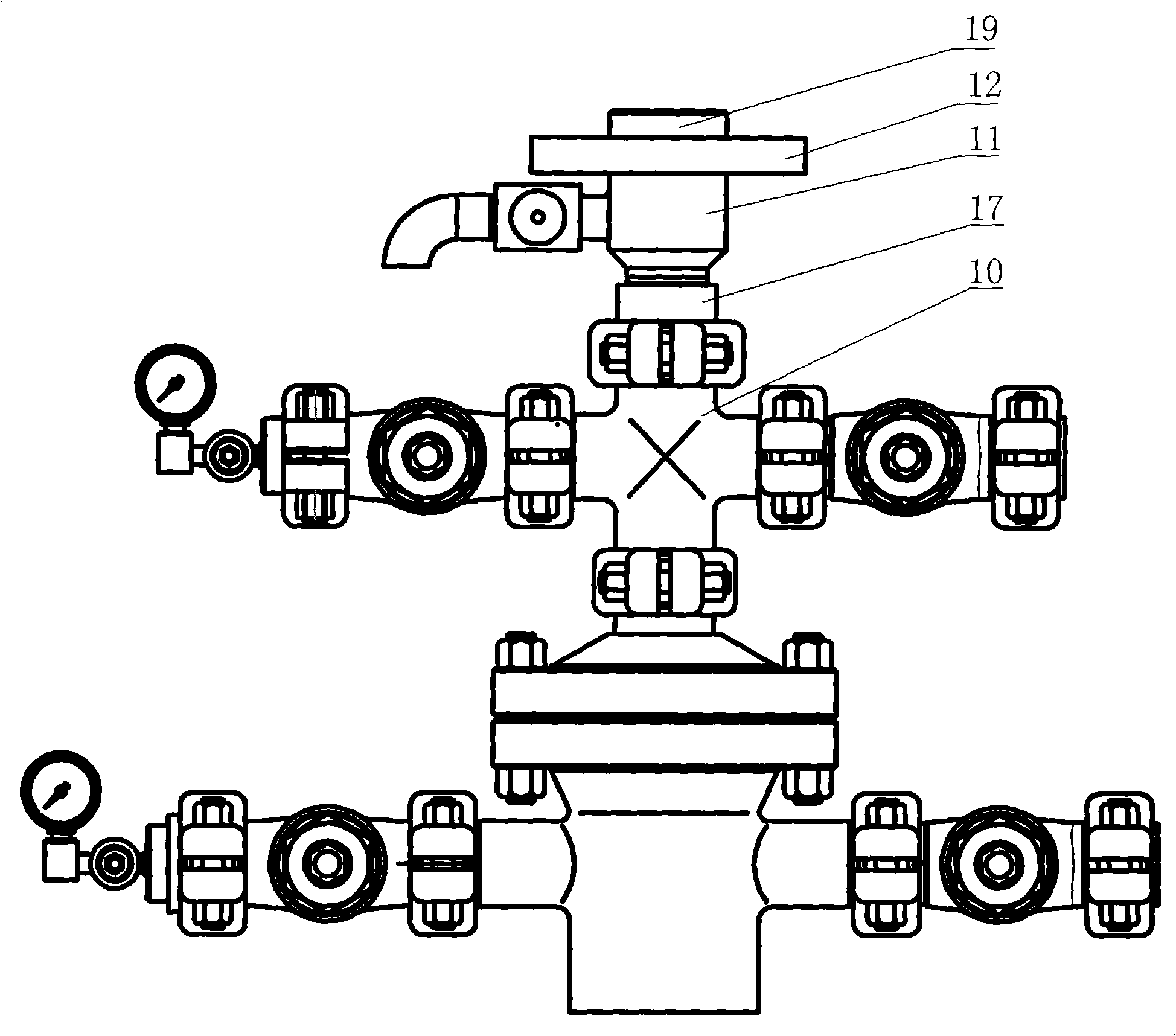 Hoisting system of stripper well in oil field