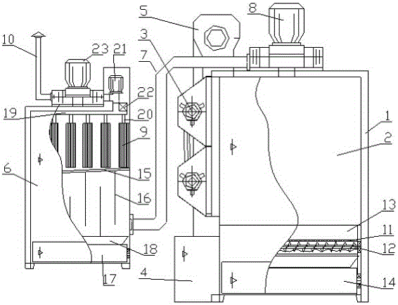 Shot blasting machine