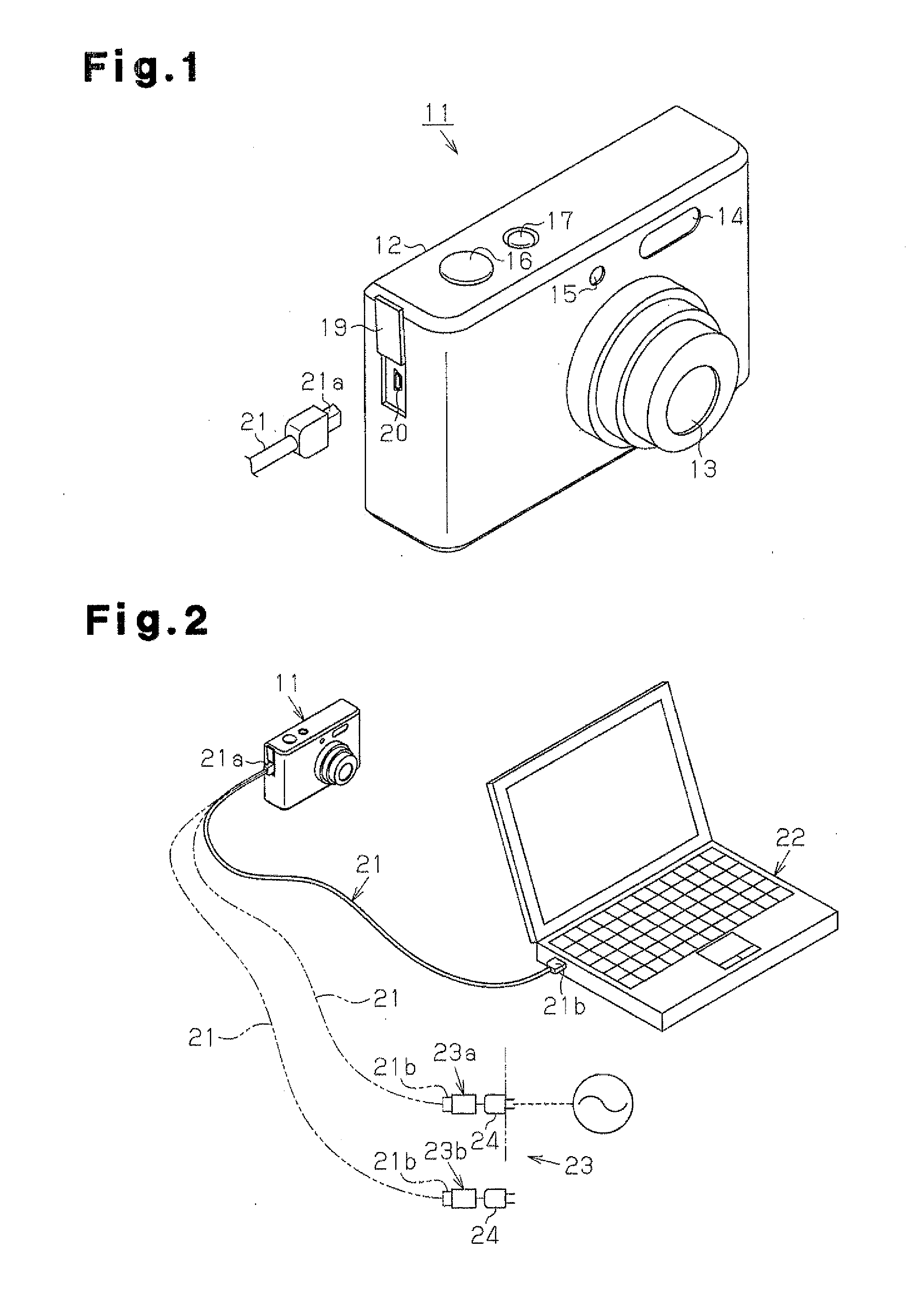 Charger for electronic device, electronic device, and charging method