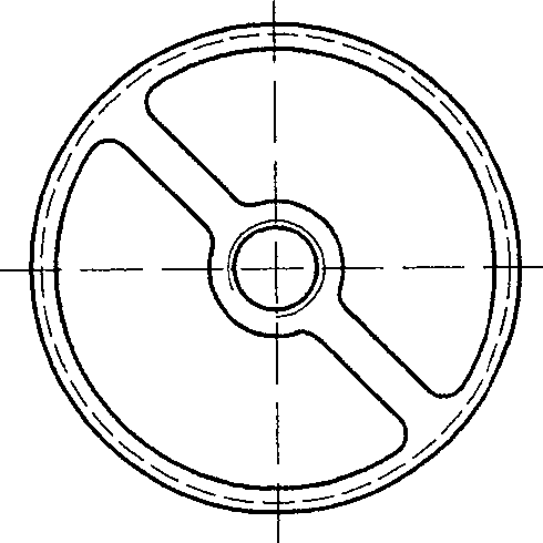 Basin launching three-way valve