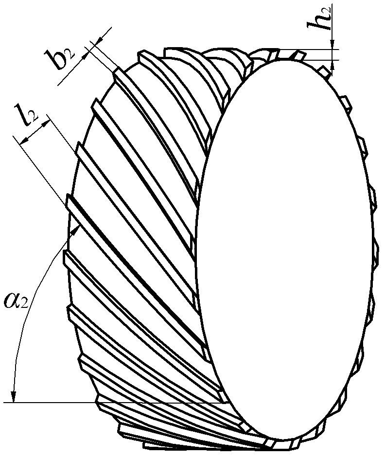 Cement grinding roller with bionic coupling wear-resistant surface layer and preparation method thereof