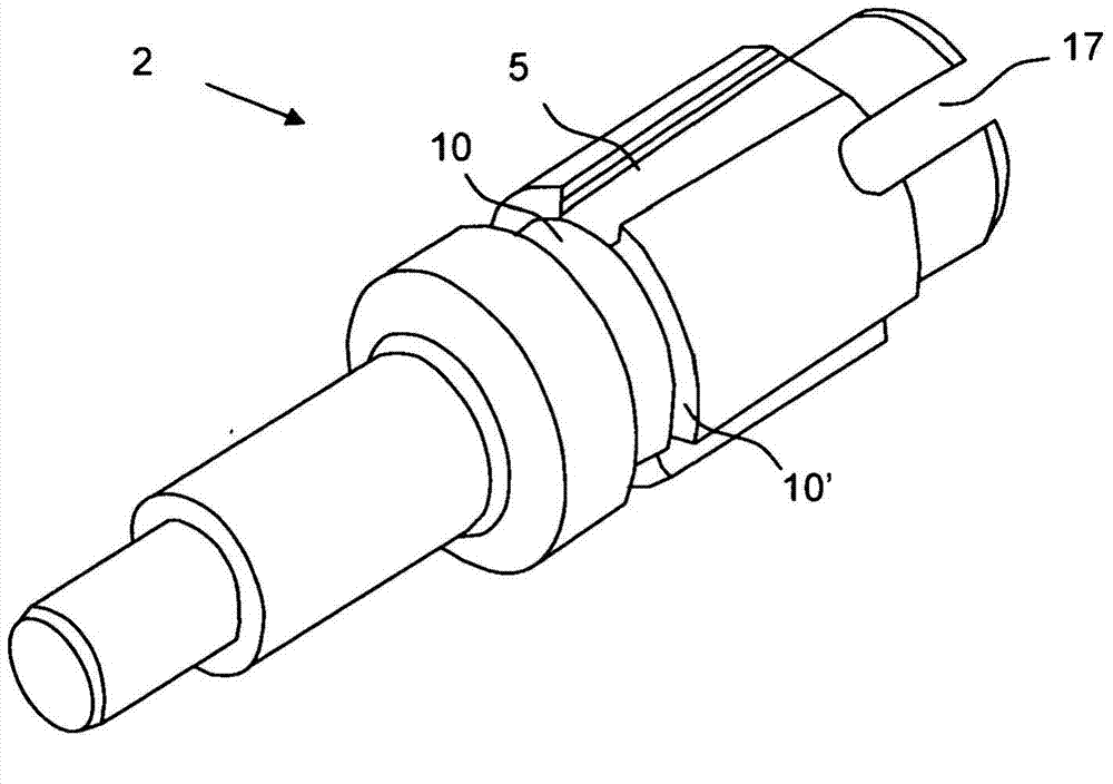 Steering spindle arrangement