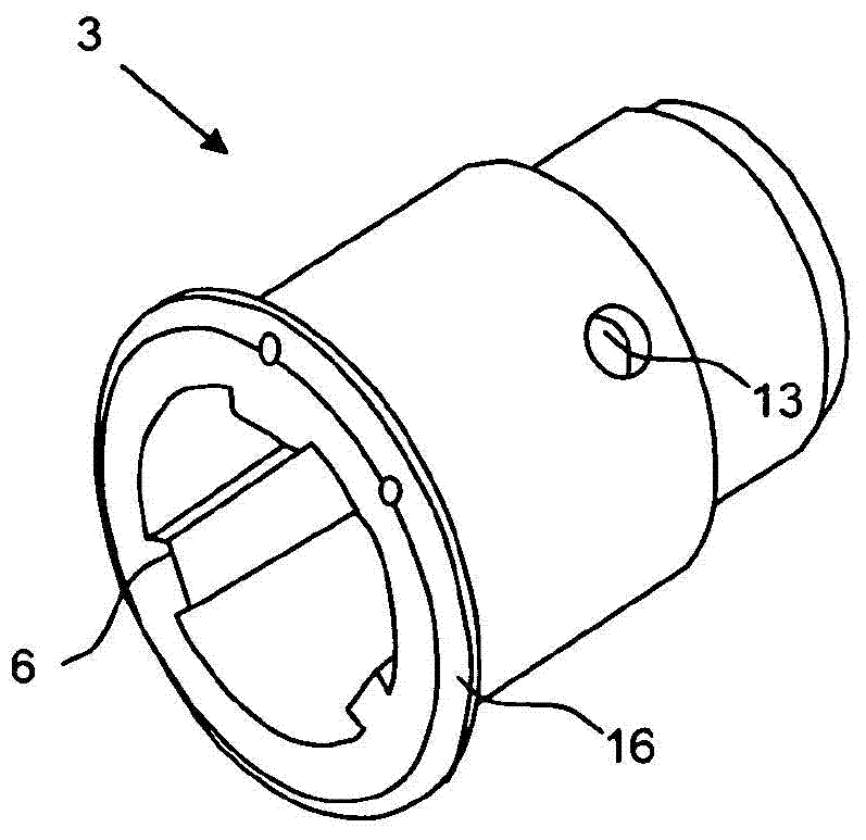 Steering spindle arrangement