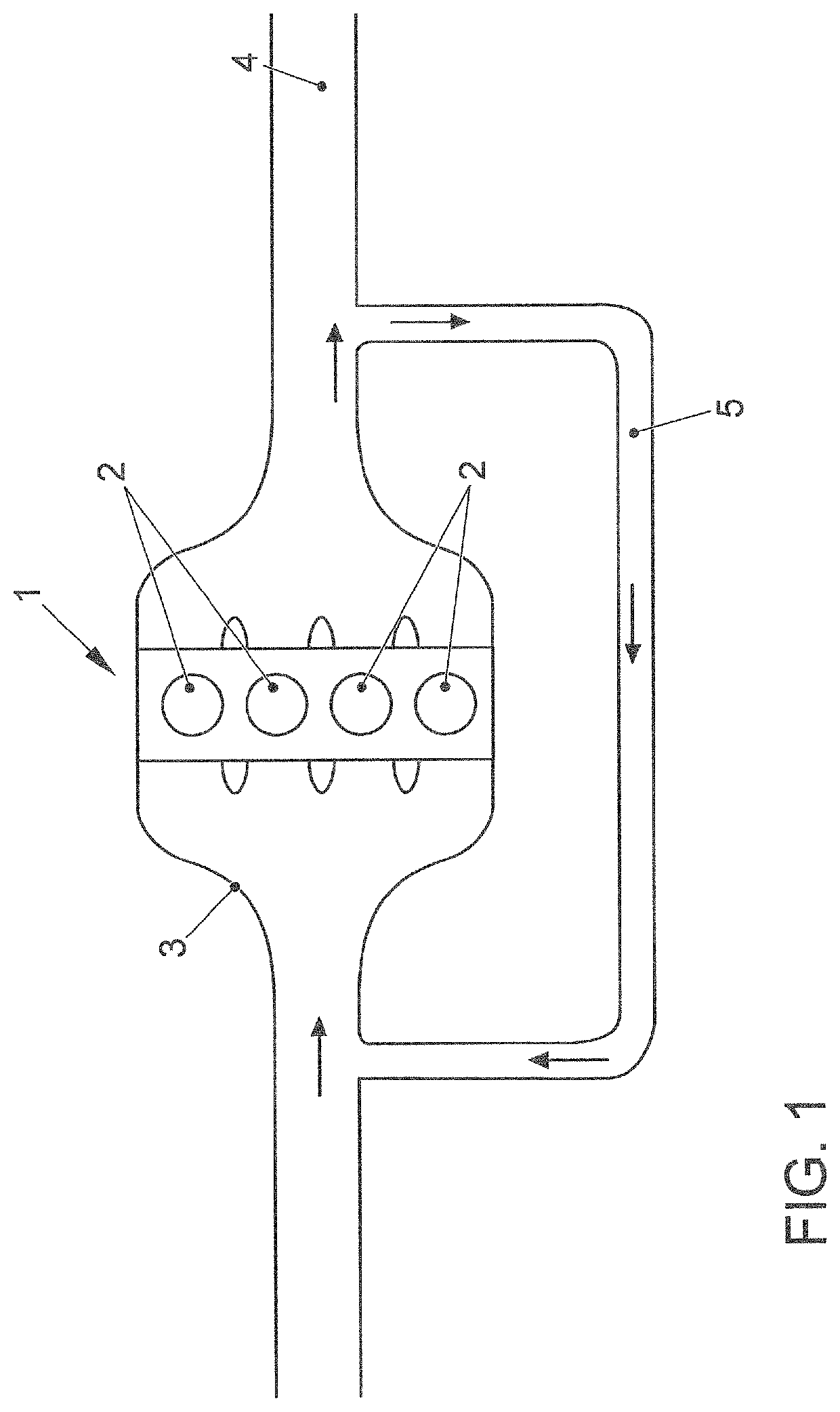 Mixture formation device for a gas engine and gas engine