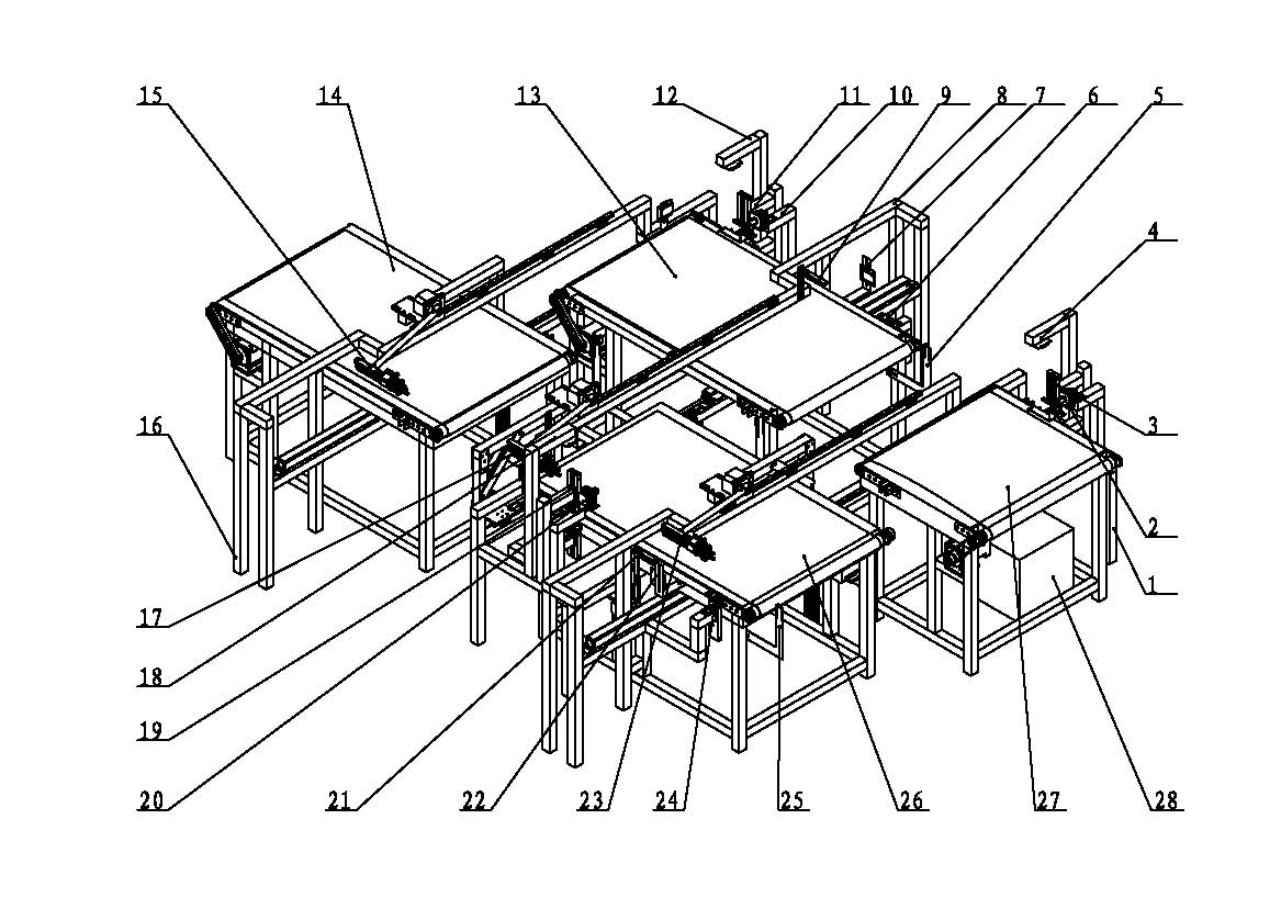 Tobacco leaf sorting platform